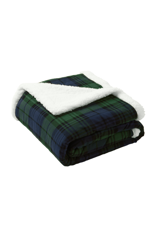 Port Authority ® Flannel Sherpa Blanket - BP43