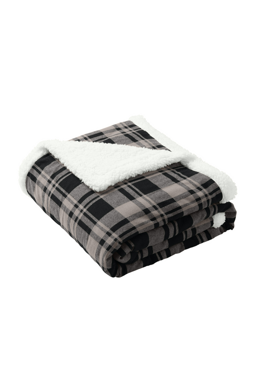 Port Authority ® Flannel Sherpa Blanket - BP43