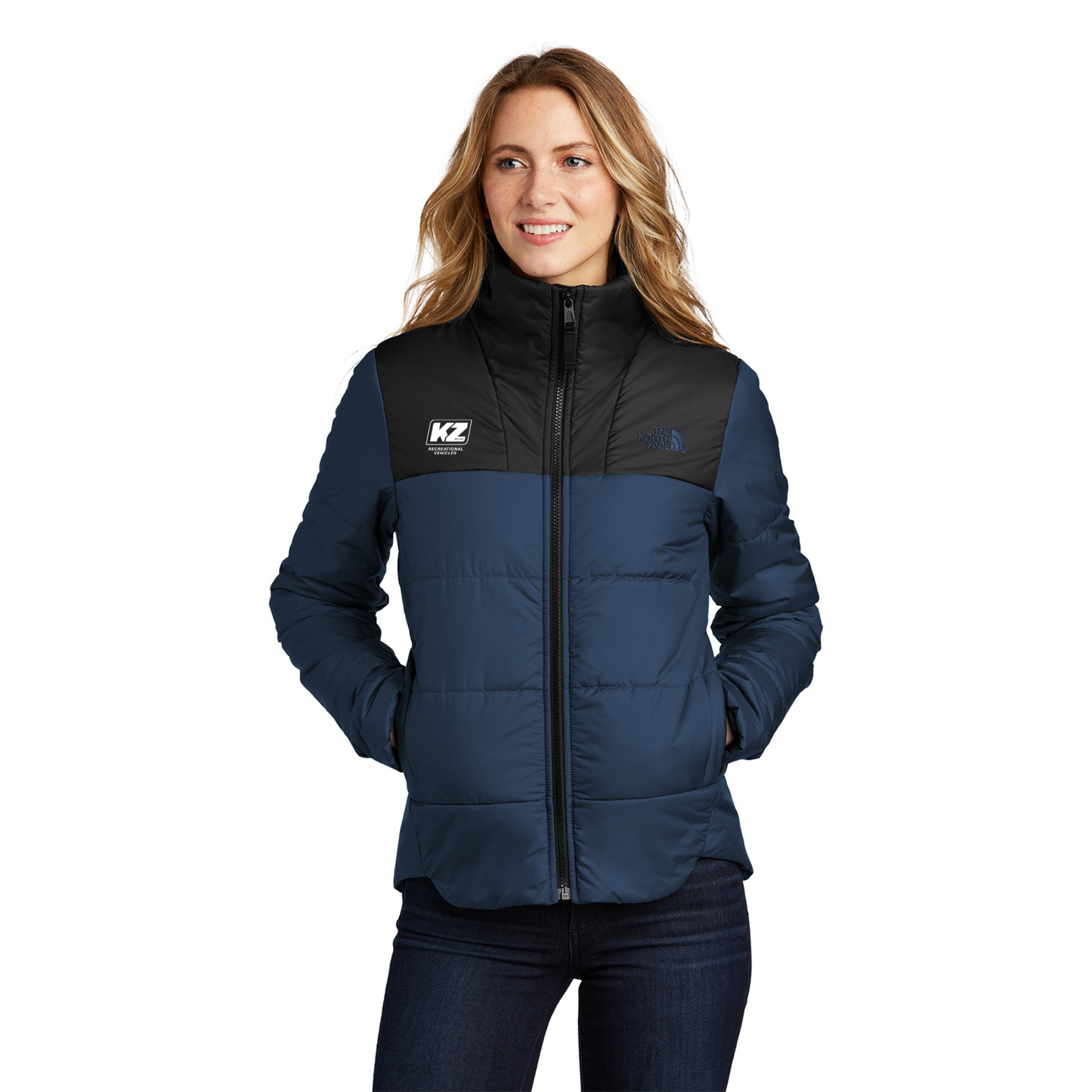 The North Face ® Ladies Chest Logo Everyday Insulated Jacket - NF0A7V6K
