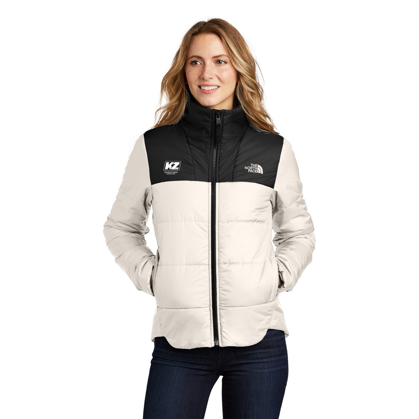 The North Face ® Ladies Chest Logo Everyday Insulated Jacket - NF0A7V6K