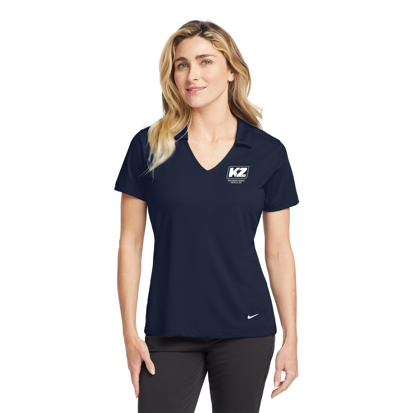 Nike Ladies Dri-FIT Vertical Mesh Polo - 637165