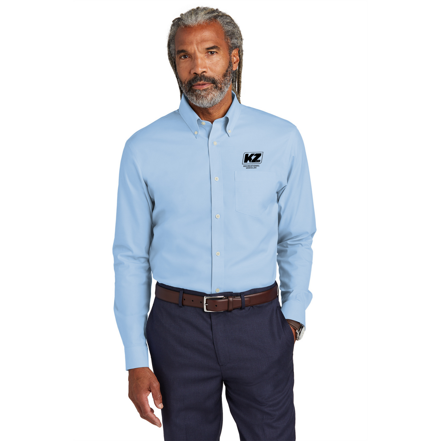 Brooks Brothers® Tall Wrinkle-Free Stretch Pinpoint Shirt - TBB18000