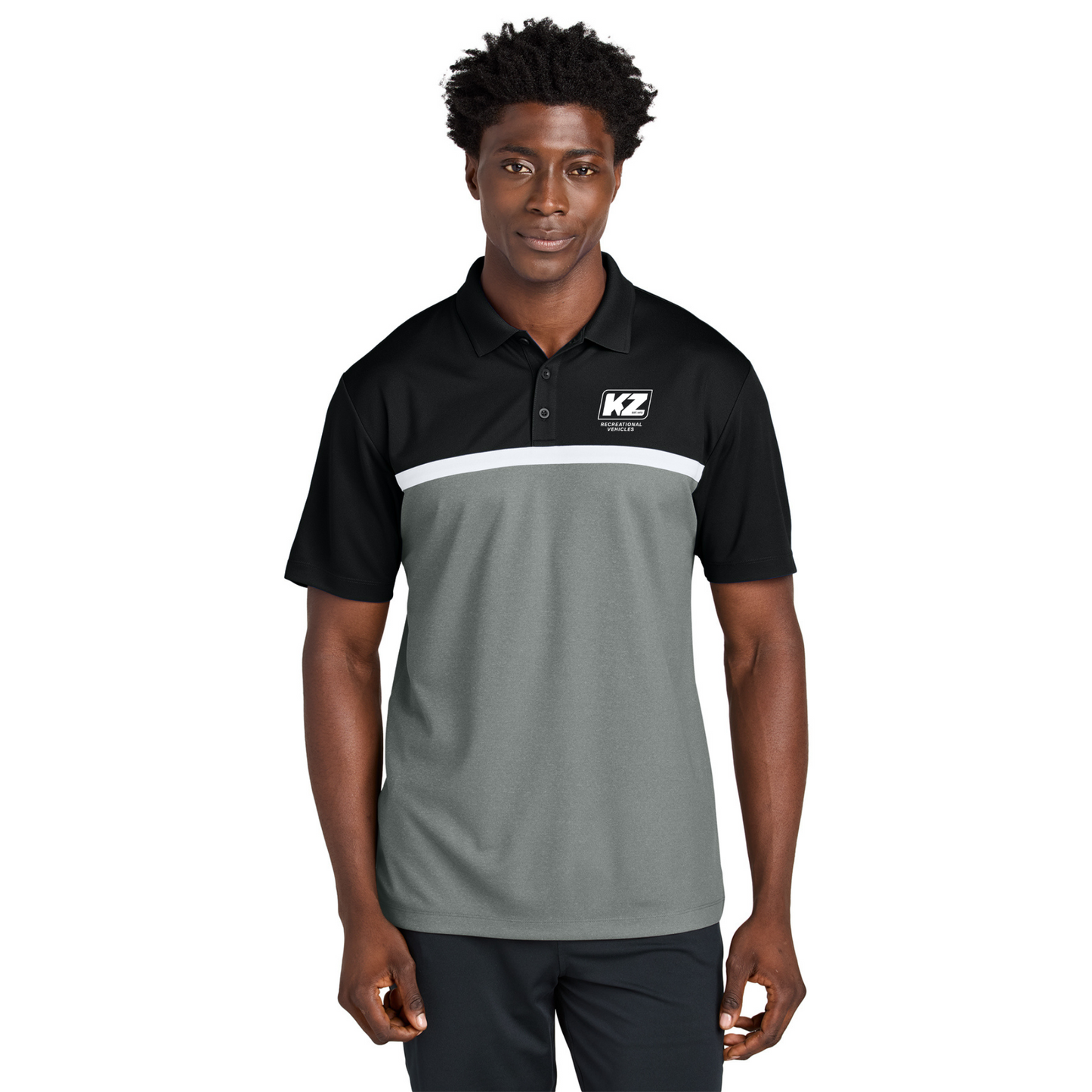 Sport-Tek® UV Micropique Colorblock Polo - ST741