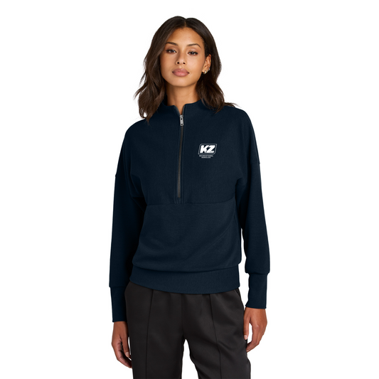 Mercer+Mettle® Women’s Linear Texture 1/4-Zip - MM3041