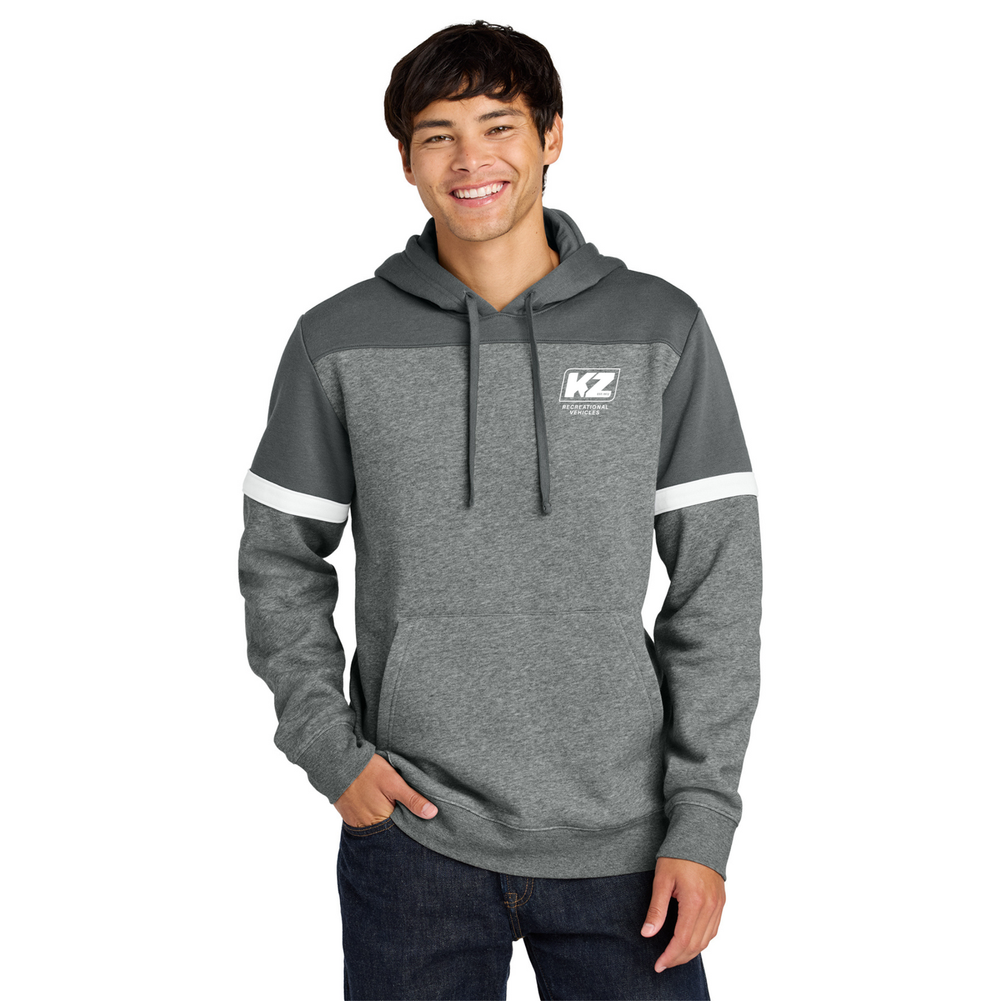 Sport-Tek® Drive Fleece Colorblock Hoodie - STF205