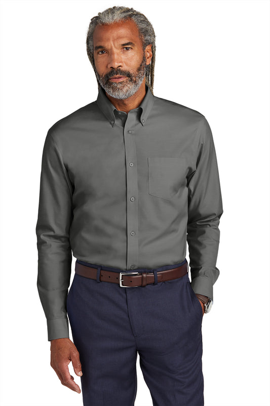 Brooks Brothers® Tall Wrinkle-Free Stretch Pinpoint Shirt - TBB18000