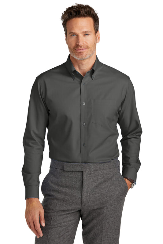 Brooks Brothers® Tall Wrinkle-Free Stretch Nailhead Shirt - TBB18002