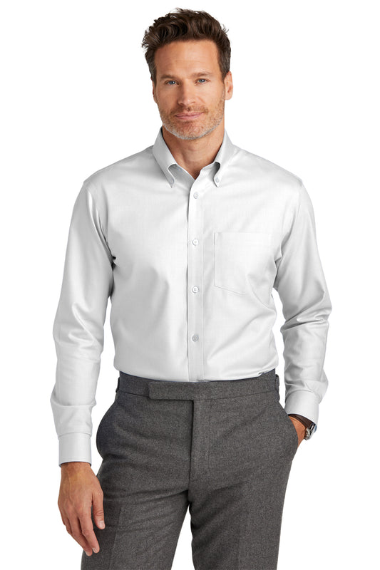 Brooks Brothers® Tall Wrinkle-Free Stretch Nailhead Shirt - TBB18002