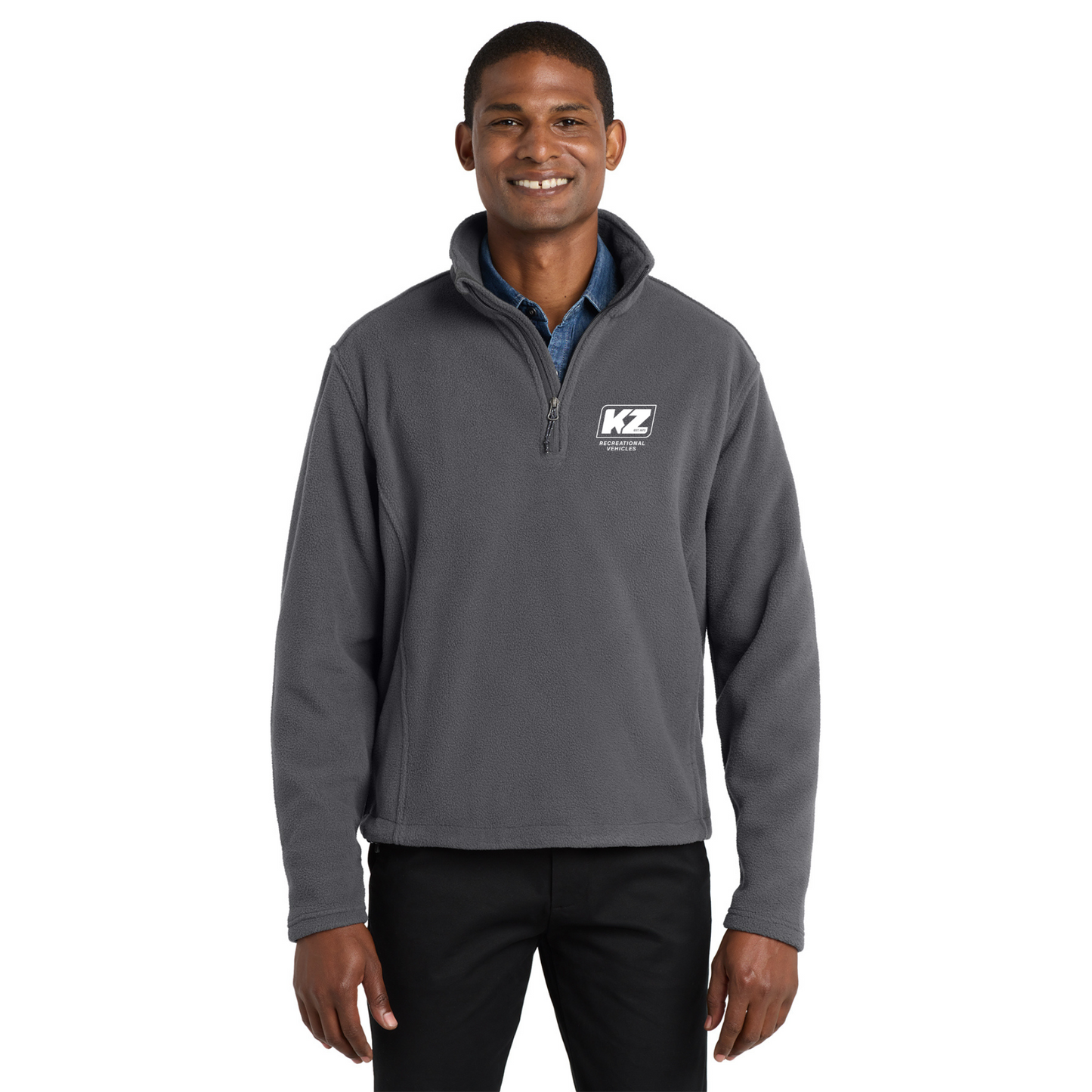 Port Authority® Men's Value Fleece 1/4-Zip Pullover Jacket - F218