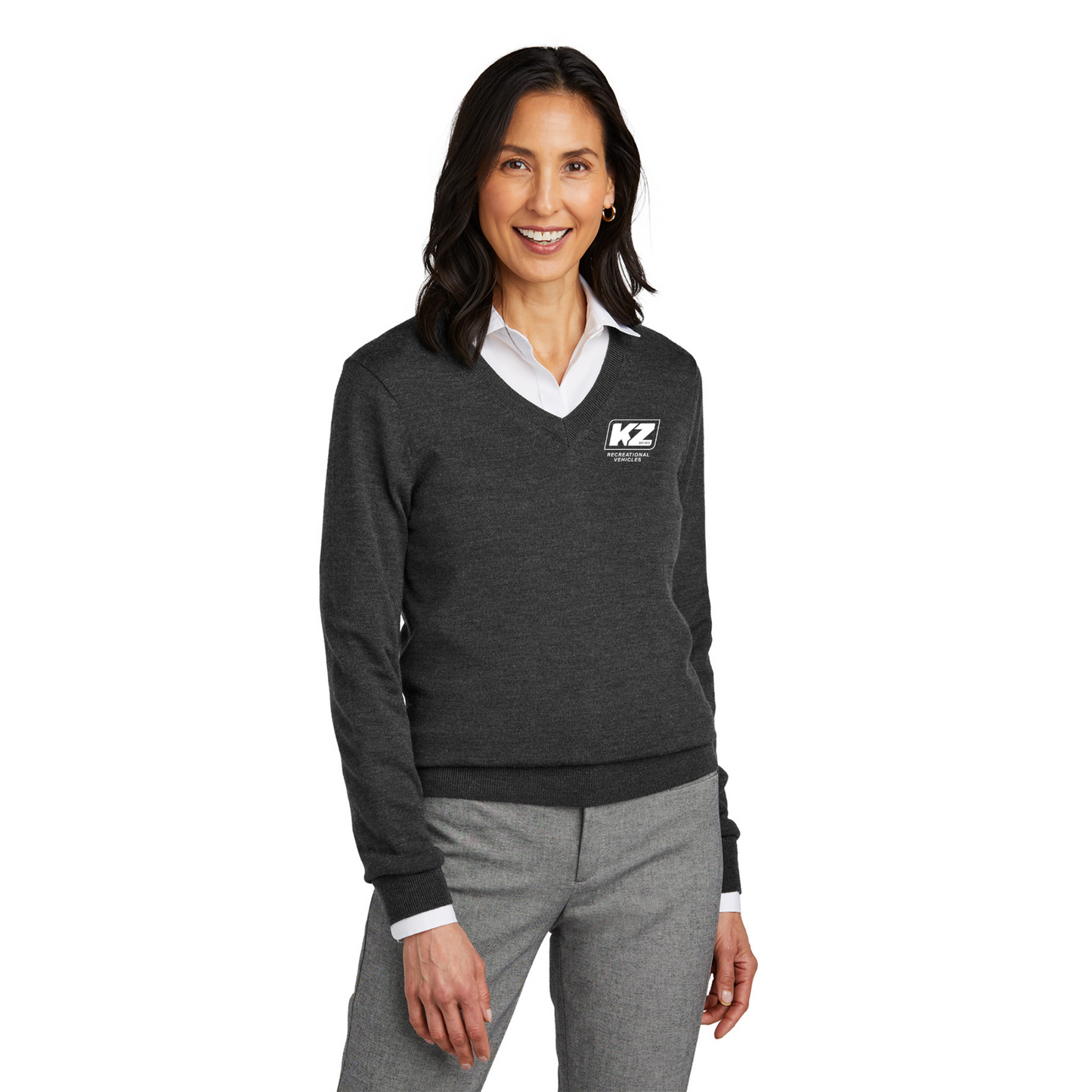Brooks Brothers ® Women’s Washable Merino V-Neck Sweater - BB18411