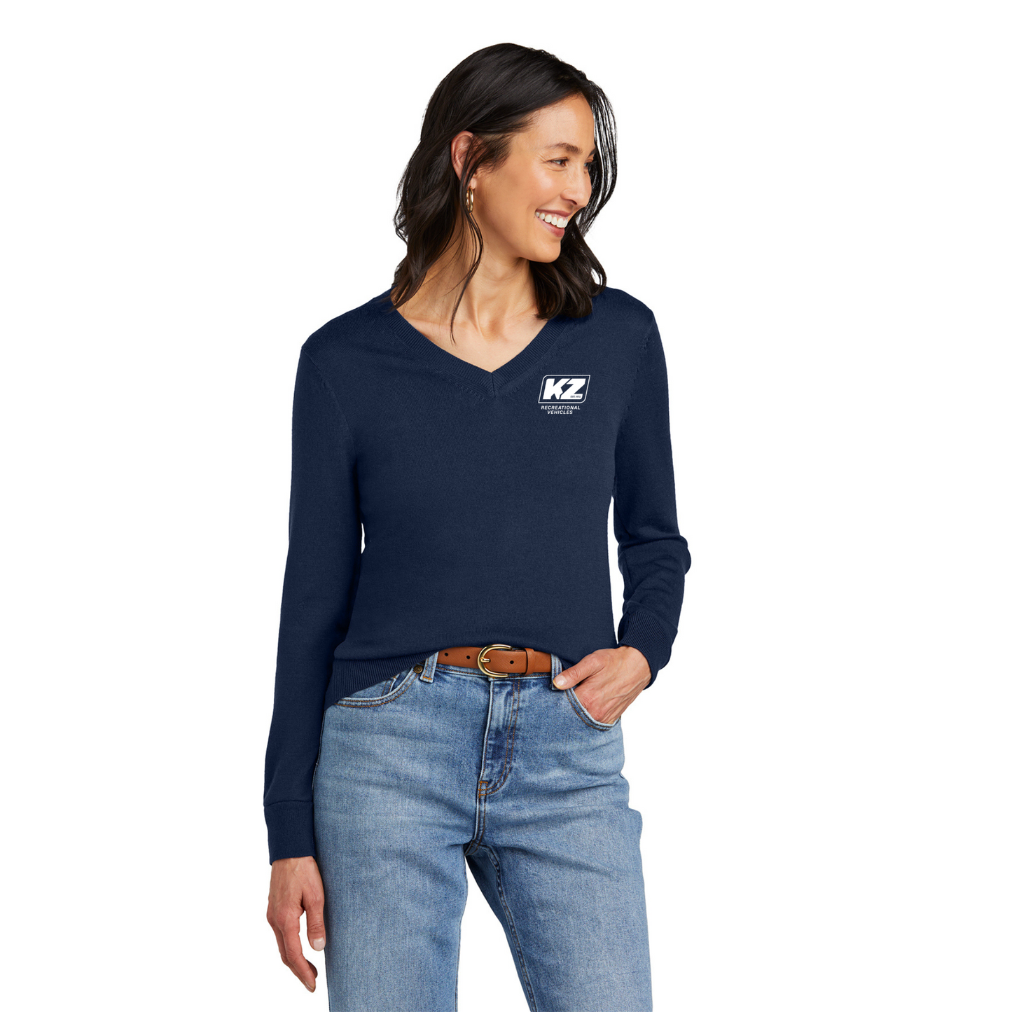 Brooks Brothers ® Women’s Washable Merino V-Neck Sweater - BB18411