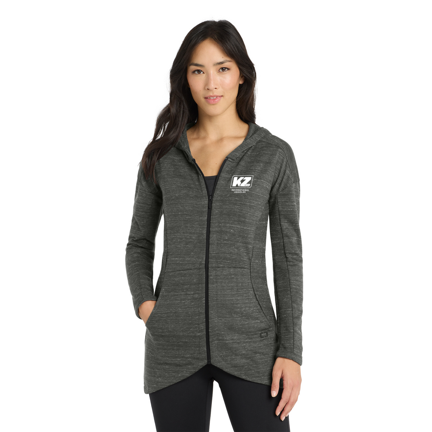 OGIO® Ladies Flux Full-Zip Hoodie - LOG823