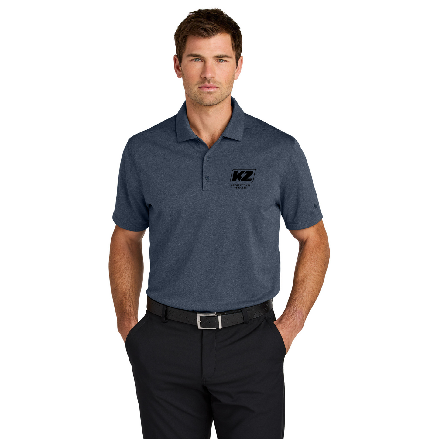Nike Dri-FIT Smooth Heather Polo - NKFQ4794