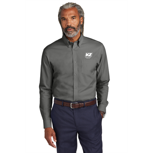 Brooks Brothers® Tall Wrinkle-Free Stretch Pinpoint Shirt - TBB18000