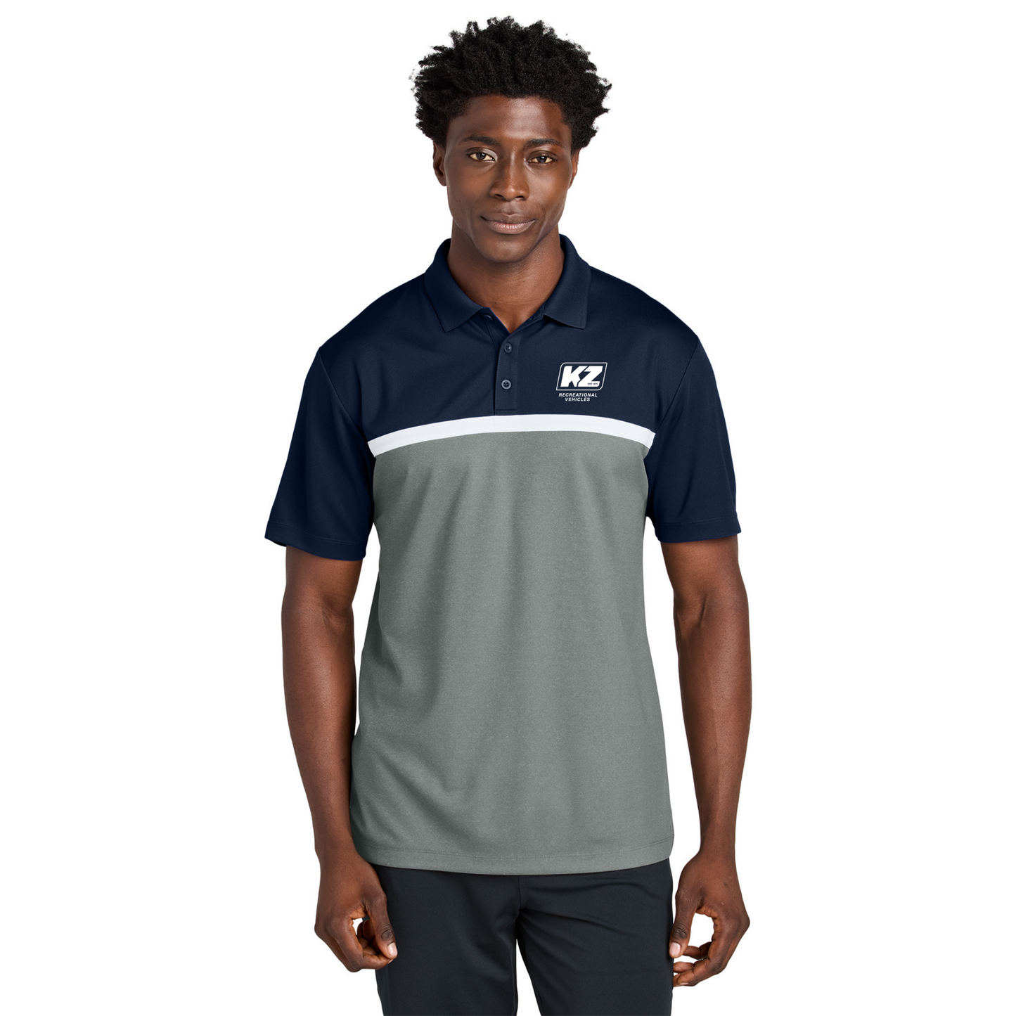 Sport-Tek® UV Micropique Colorblock Polo - ST741