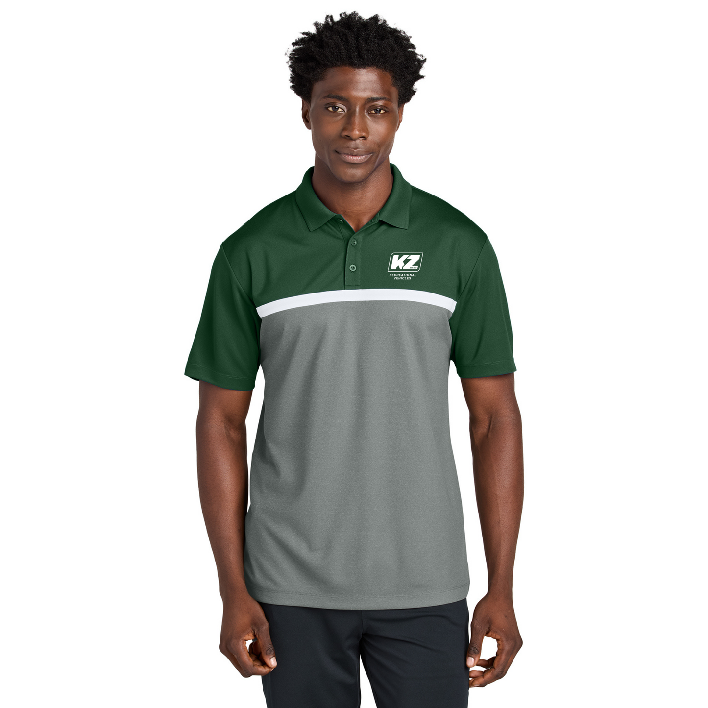 Sport-Tek® UV Micropique Colorblock Polo - ST741