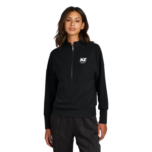 Mercer+Mettle® Women’s Linear Texture 1/4-Zip - MM3041