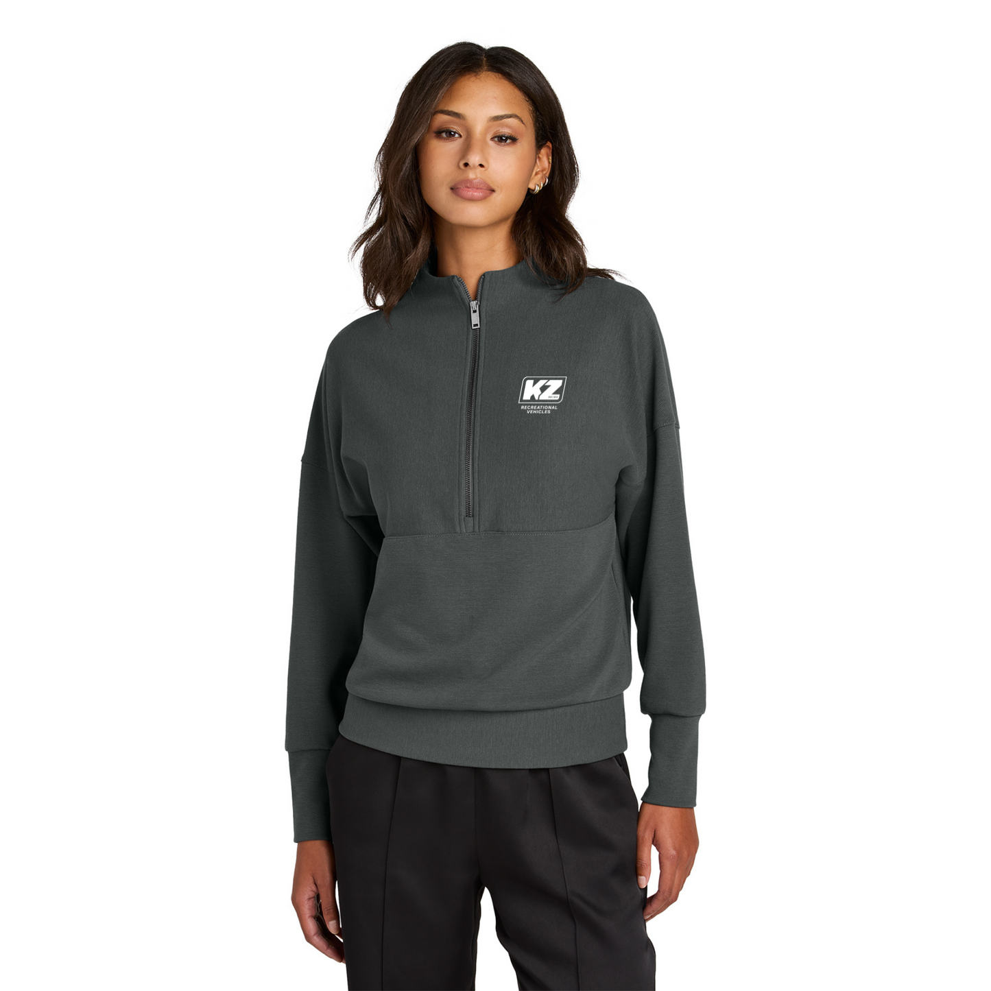 Mercer+Mettle® Women’s Linear Texture 1/4-Zip - MM3041