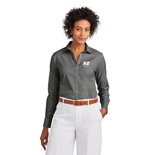 Brooks Brothers® Women’s Wrinkle-Free Stretch Pinpoint Shirt - BB18001