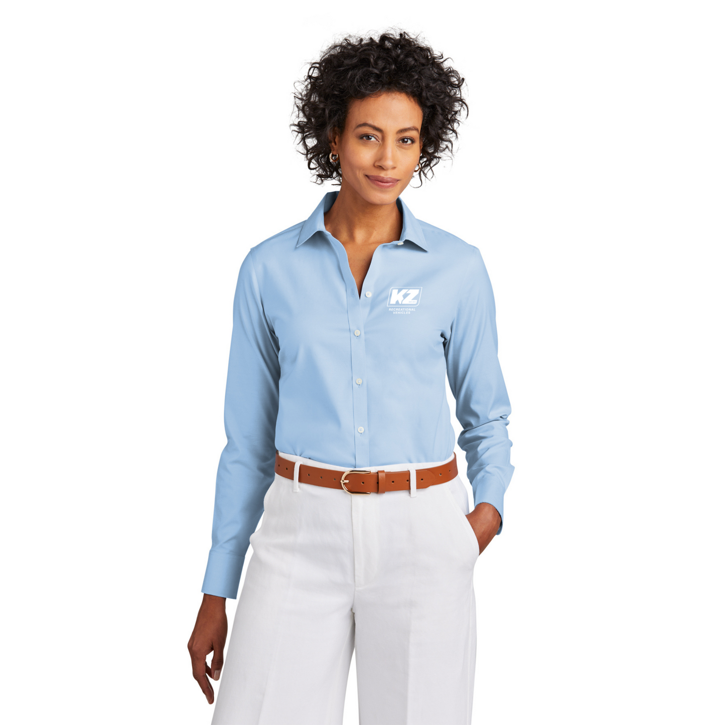 Brooks Brothers® Women’s Wrinkle-Free Stretch Pinpoint Shirt - BB18001