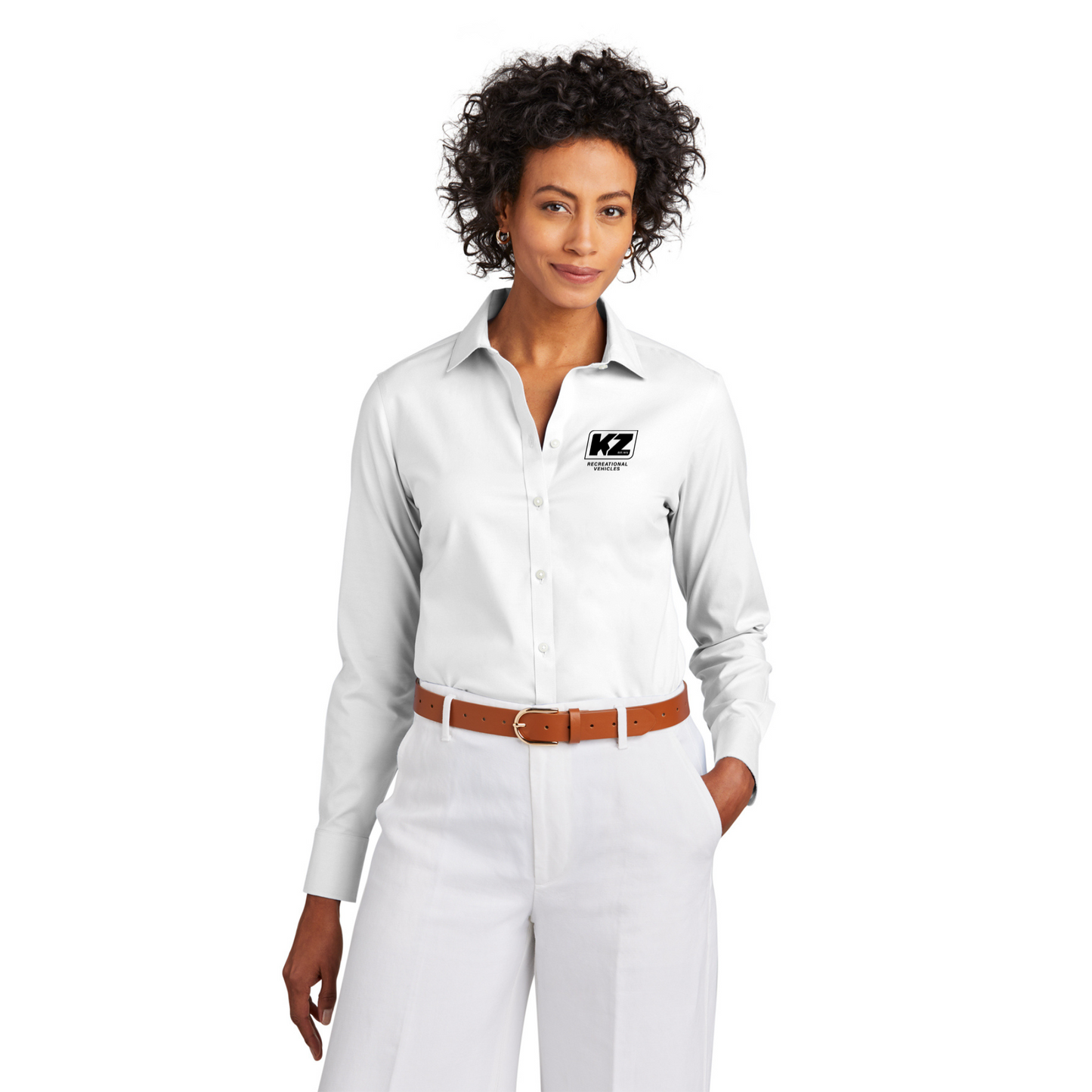 Brooks Brothers® Women’s Wrinkle-Free Stretch Pinpoint Shirt - BB18001
