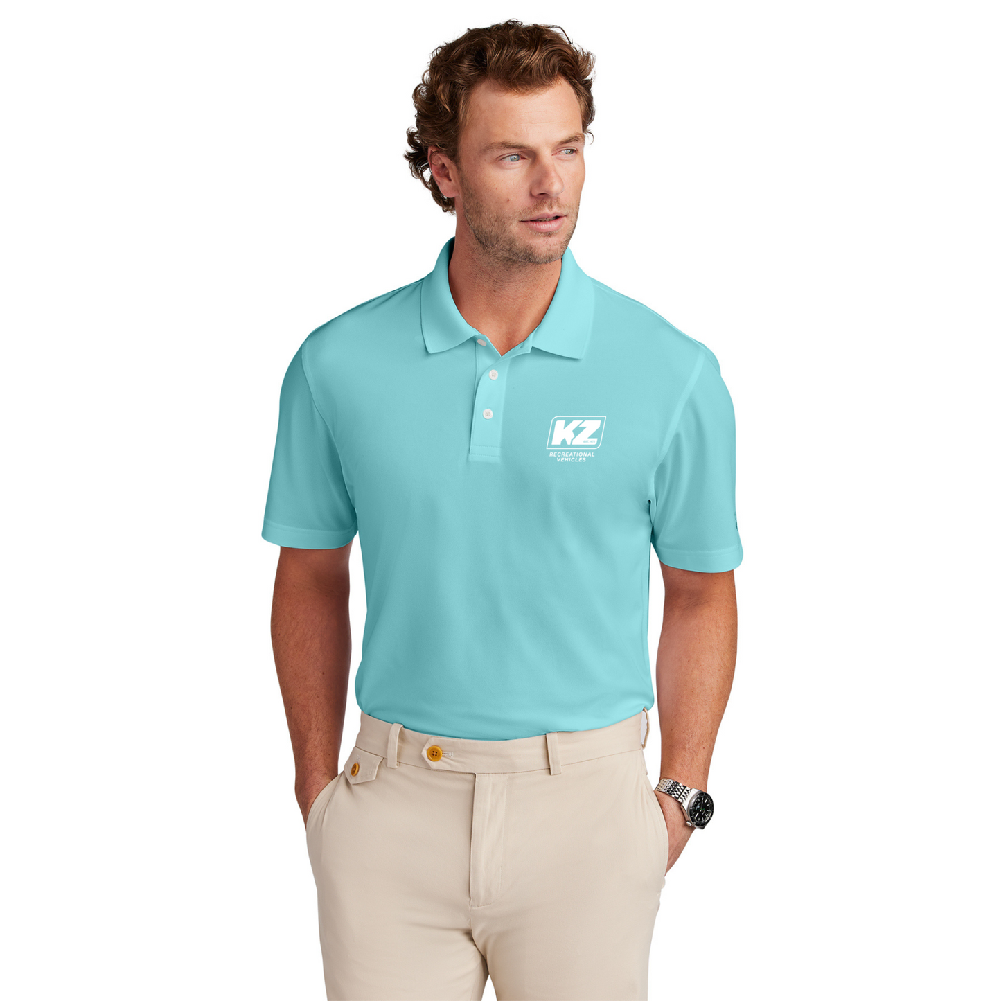 Brooks Brothers® Mesh Pique Performance Polo - BB18220
