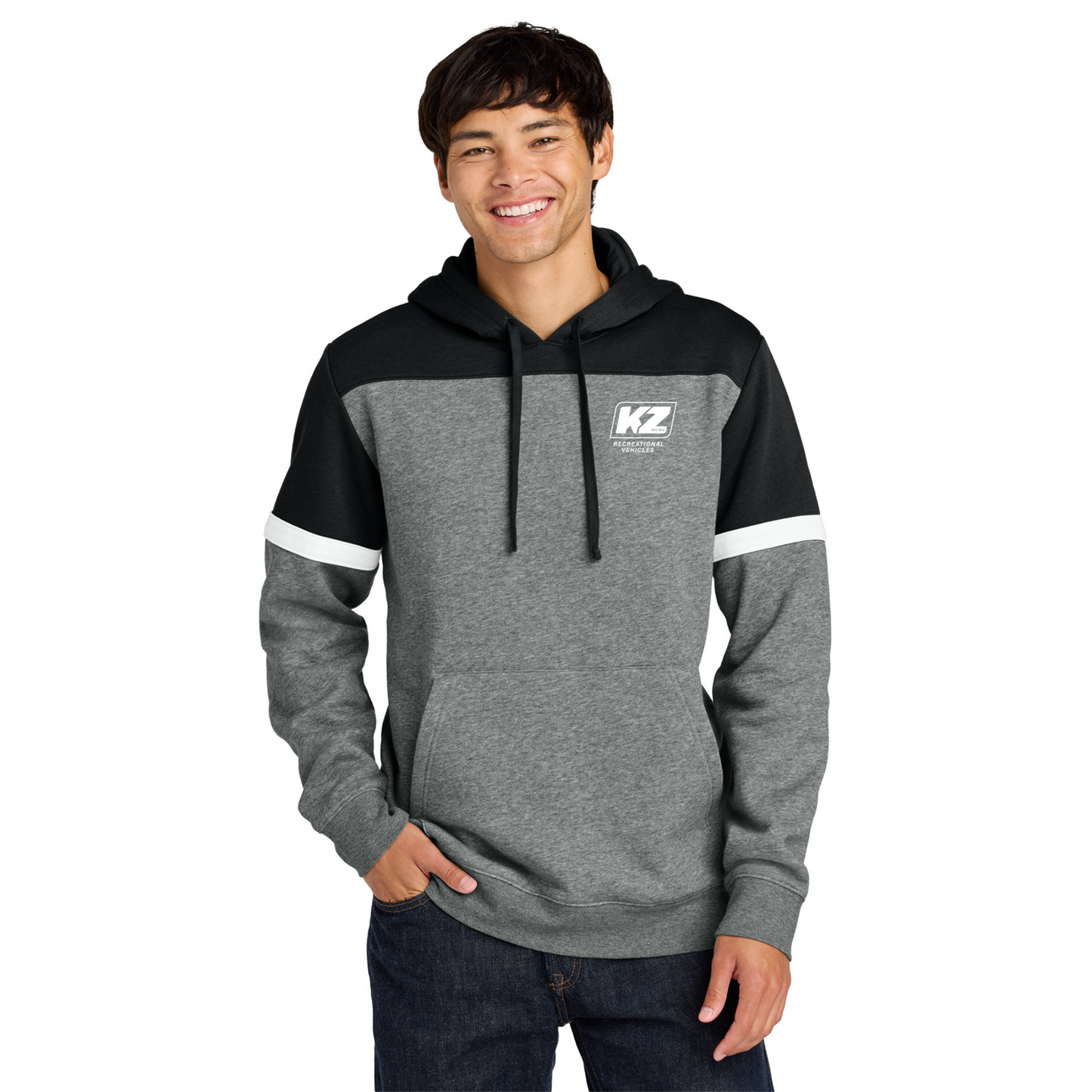 Sport-Tek® Drive Fleece Colorblock Hoodie - STF205